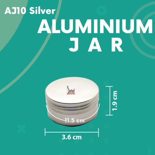 Aluminium Jar 10 ML